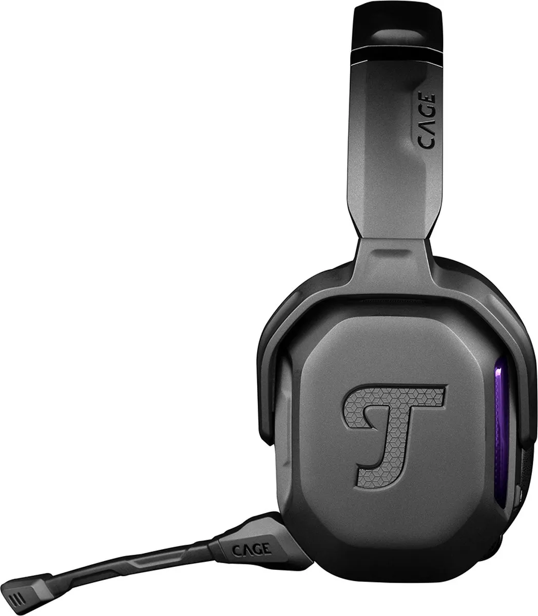 Teufel CAGE PRO 107000898 Bluetooth Gaming Headset - Night Black - afbeelding 6 van 6