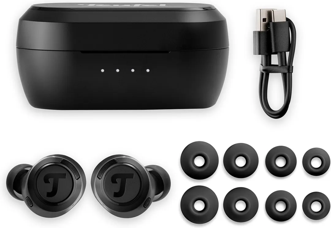 Teufel REAL BLUE TWS 3 Draadloze Oortjes - Night Black