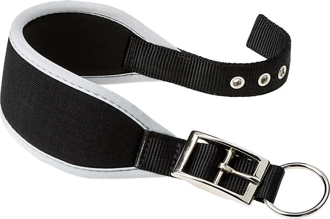 Ferplast Hondenhalsband Ergocomfort 40-46cm - Zwart/Grijs