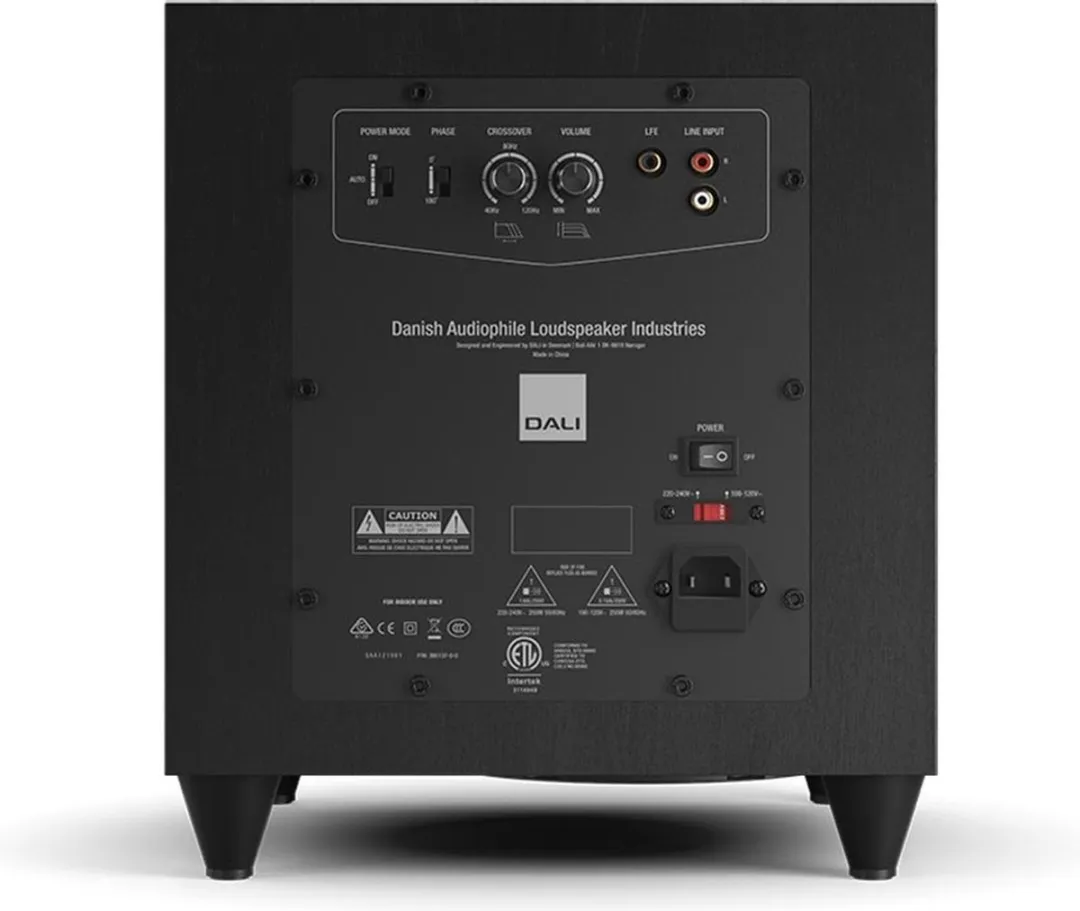Dali C-8 D Subwoofer - 220W - Zwart
