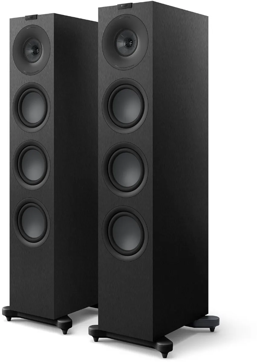 KEF Q11 Meta Vloerstaander - Zwart