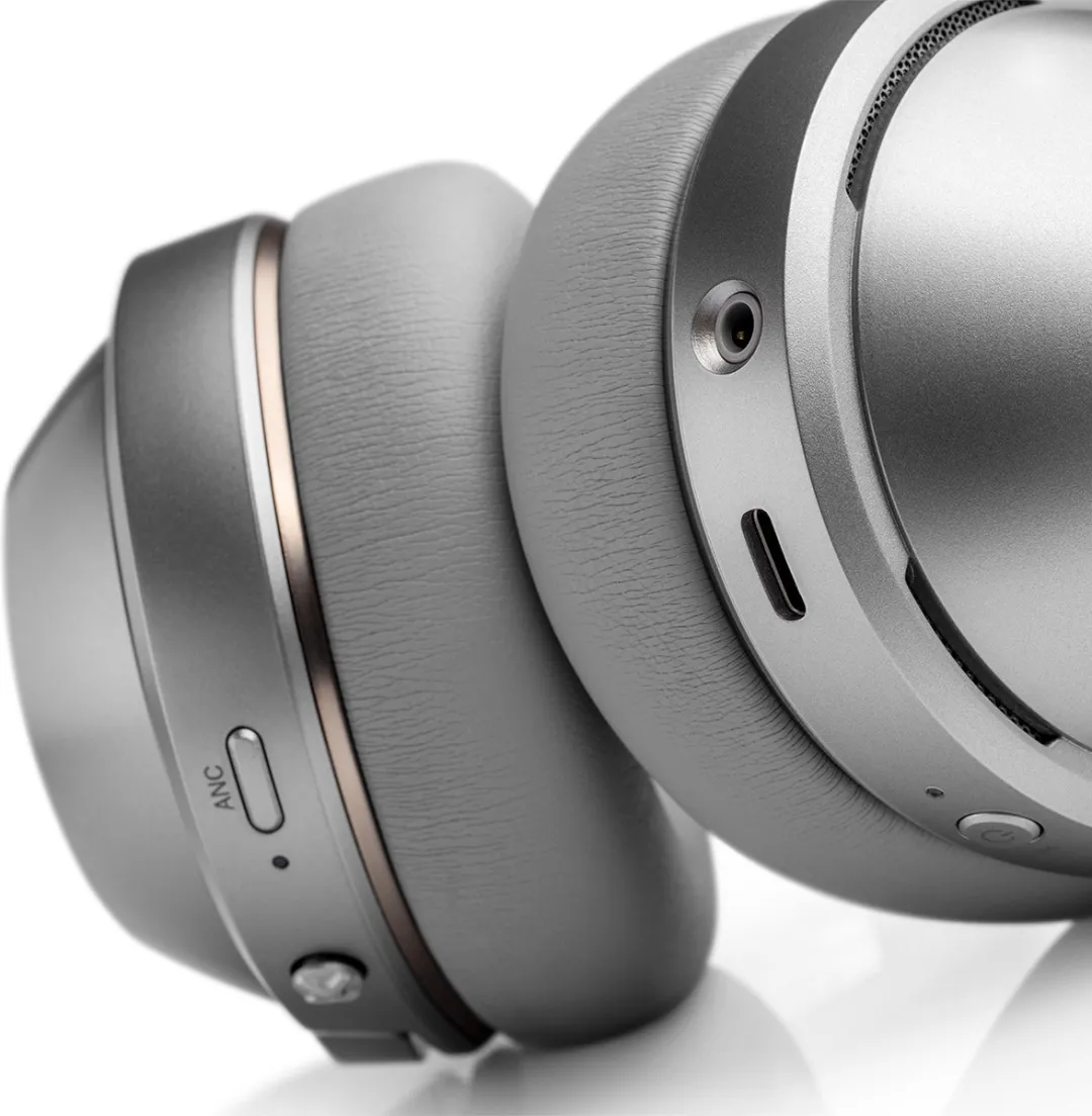 Teufel REAL BLUE PRO Over-Ear ANC Koptelefoon - titaniumgrijs