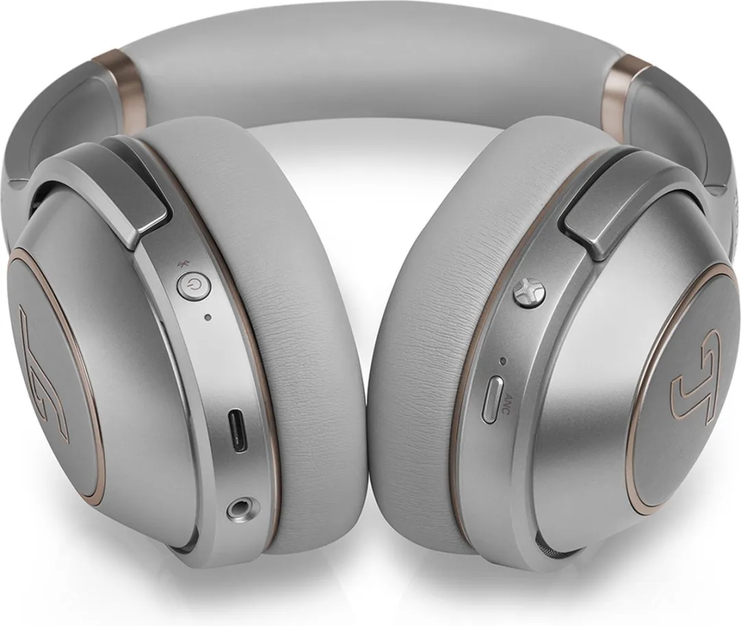 Teufel REAL BLUE PRO Over-Ear ANC Koptelefoon - titaniumgrijs
