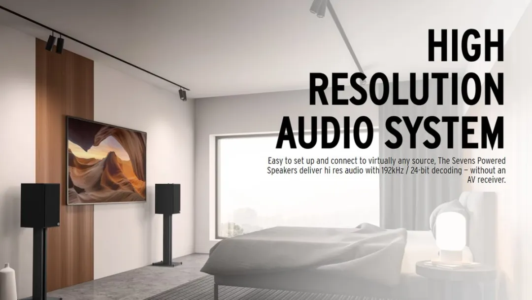 Klipsch The Sevens Draadloze Speaker - HDMI ARC - Zwart