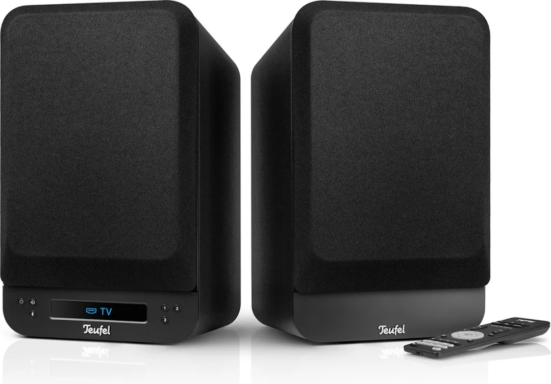 Teufel ULTIMA 25 ACTIVE Bluetooth Boekenplankspeakers - Night Black