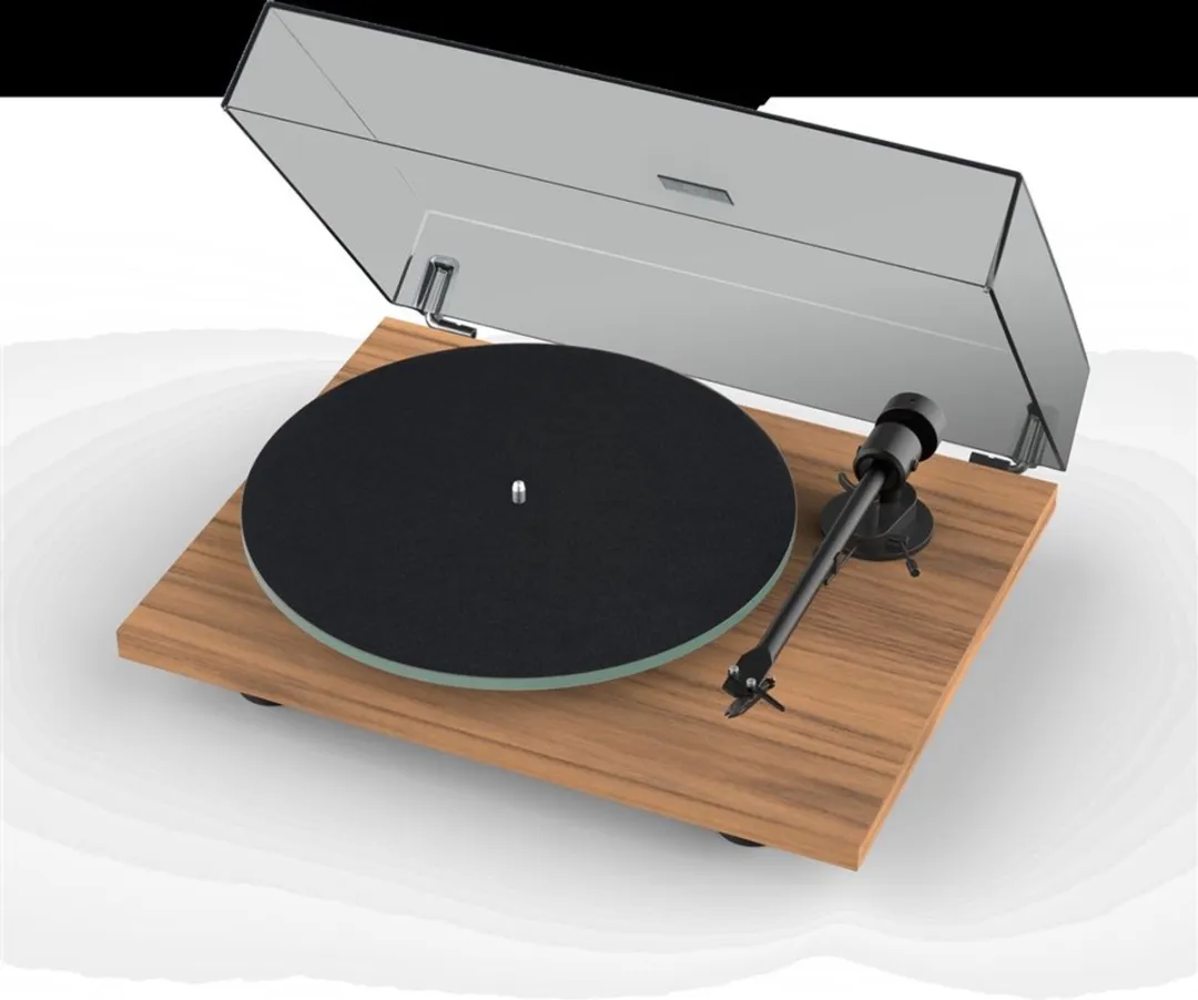 Pro-Ject T1 Evo Phono Walnut Draaitafel - Ortofon OM10 - afbeelding 6 van 6