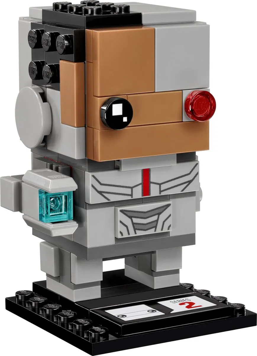 LEGO BrickHeadz Cyborg 41601 - 108 Stukken - Zwart