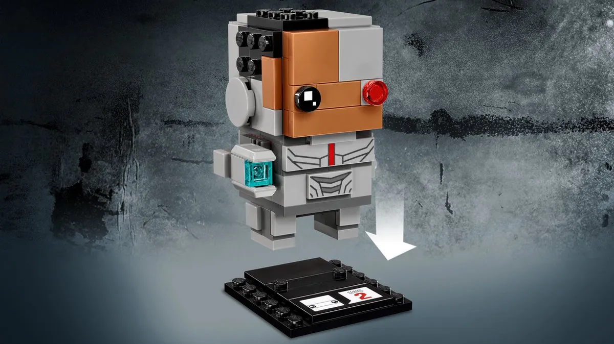 LEGO BrickHeadz Cyborg 41601 - 108 Stukken - Zwart
