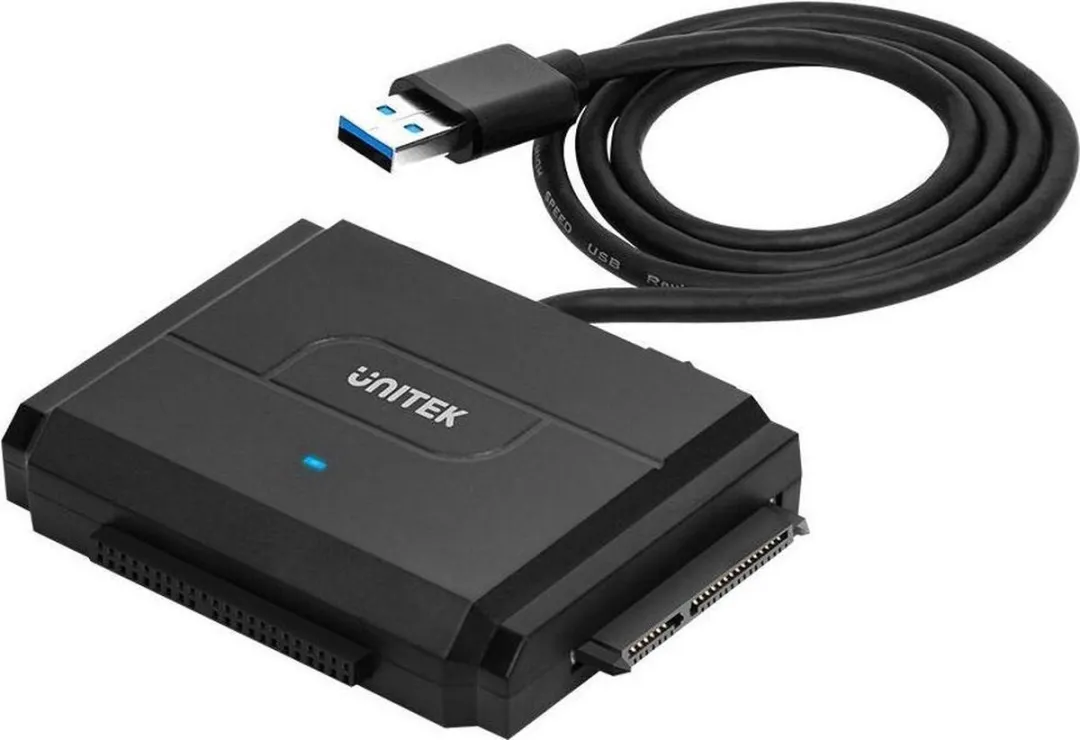 Unitek Y-3324 Basisstation USB 3.2 Gen 1 - Zwart