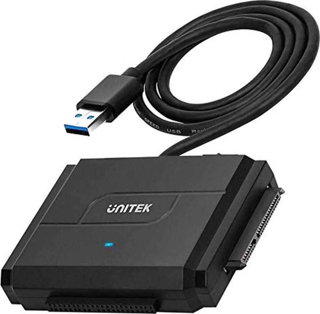 Unitek Y-3324 Basisstation USB 3.2 Gen 1 - Zwart