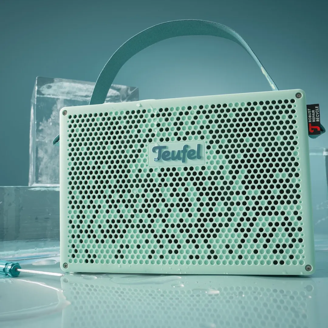 Teufel MYND Draadloze Bluetooth Speaker - 42 uur - IPX67 - Light Mint