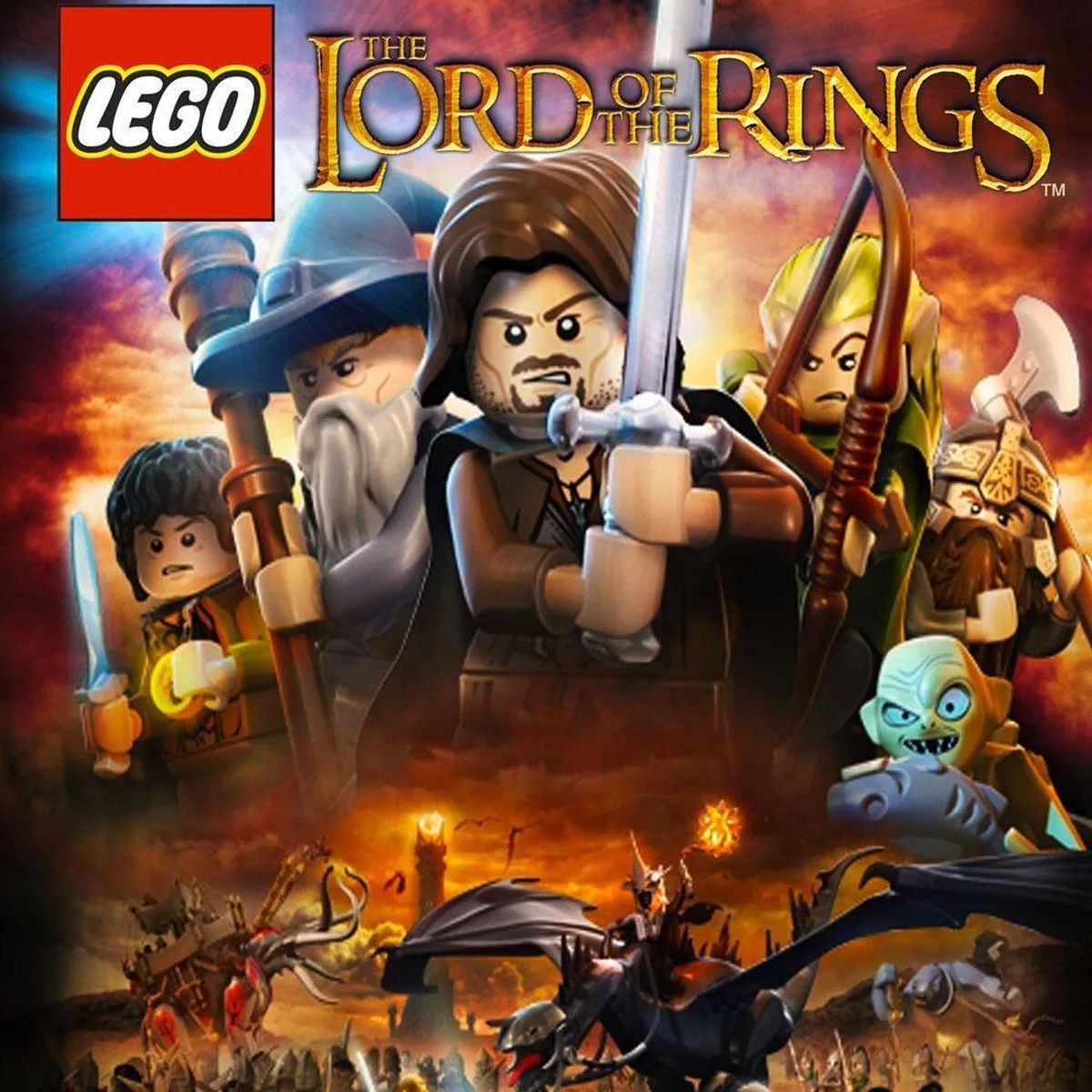 LEGO Lord of the Rings Windows Game - DVD