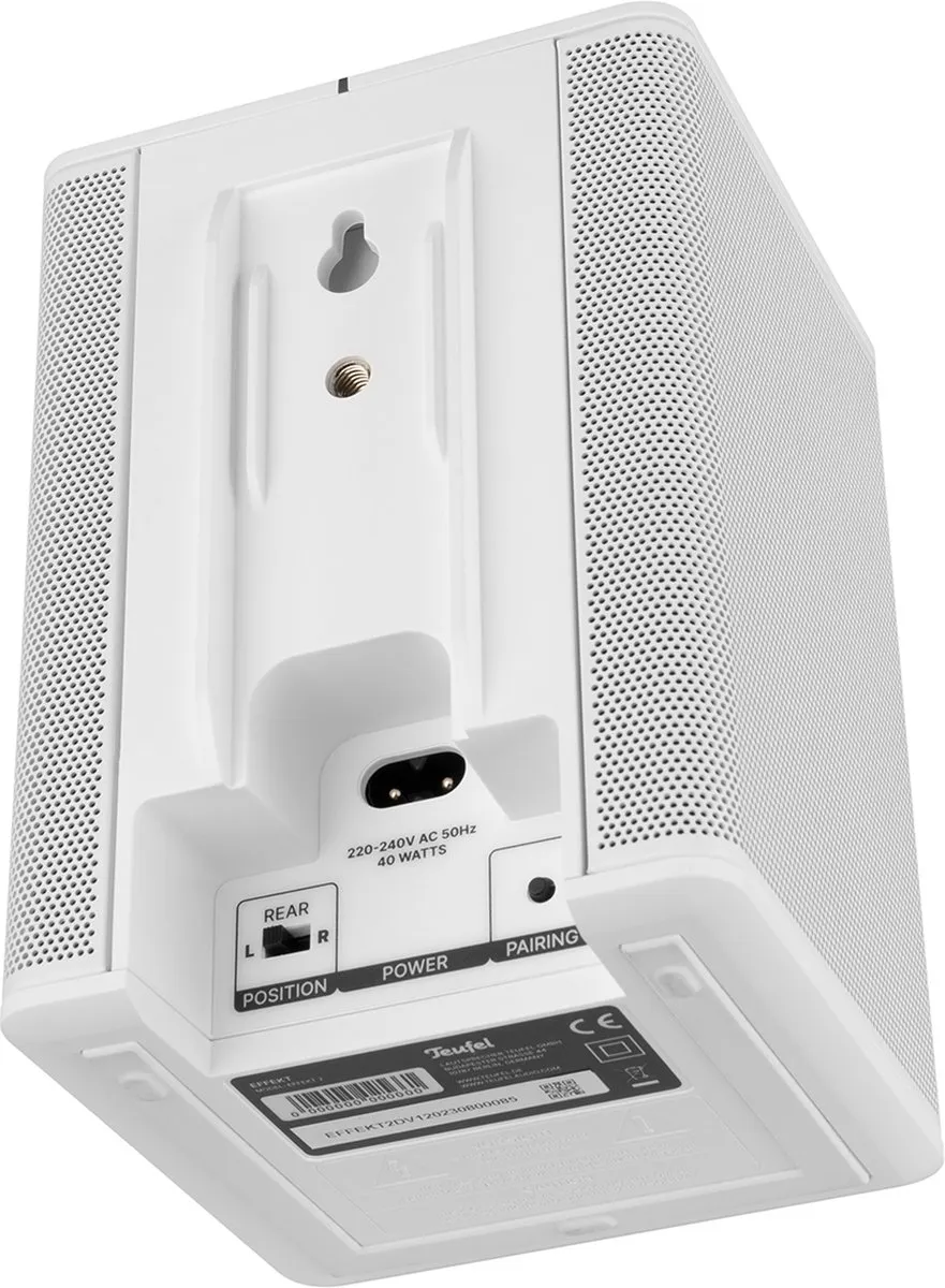 Teufel EFFEKT 2 Draadloze Actieve Rearspeakers - wit