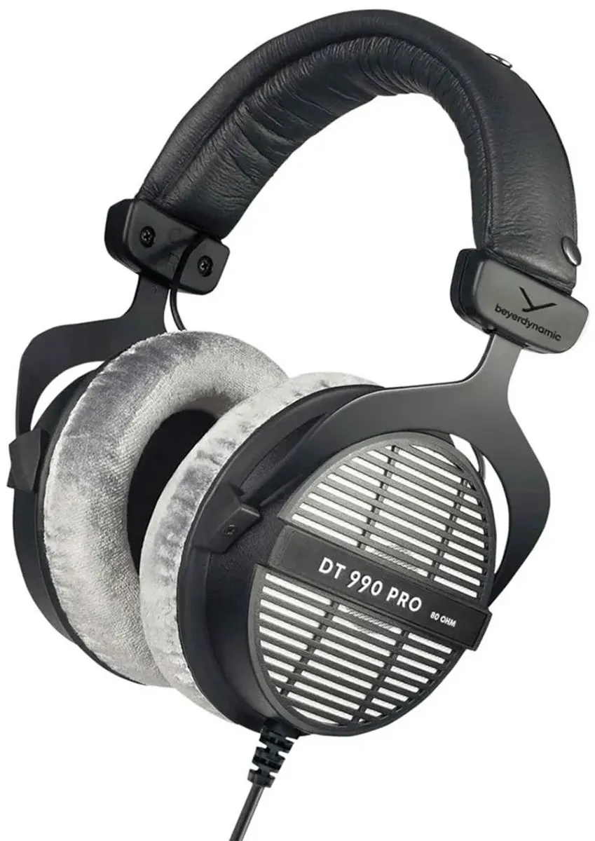 Beyerdynamic DT 990 Pro 80 Ohm Studio Koptelefoon - Zwart/Grijs - afbeelding 6 van 6
