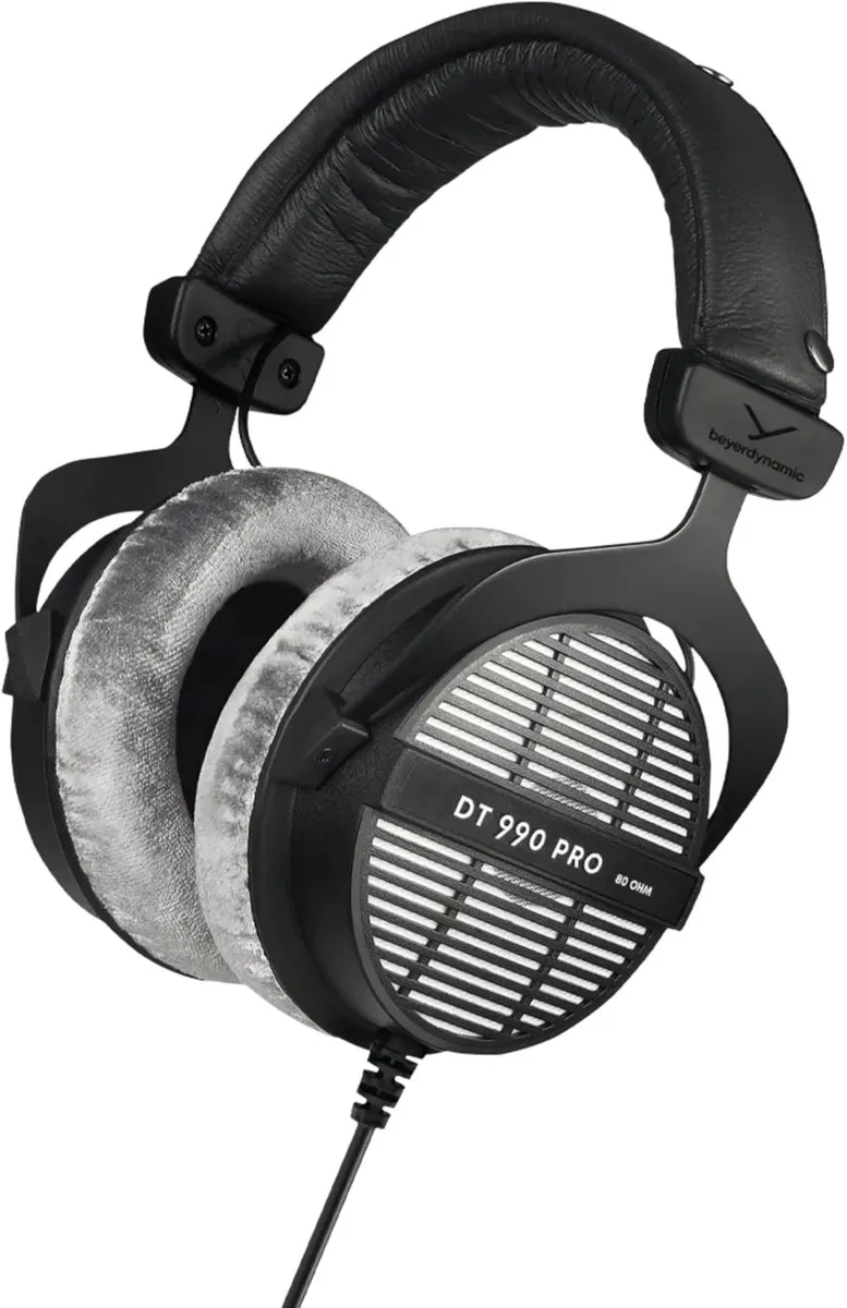 Beyerdynamic DT 990 Pro 80 Ohm Studio Koptelefoon - Zwart/Grijs