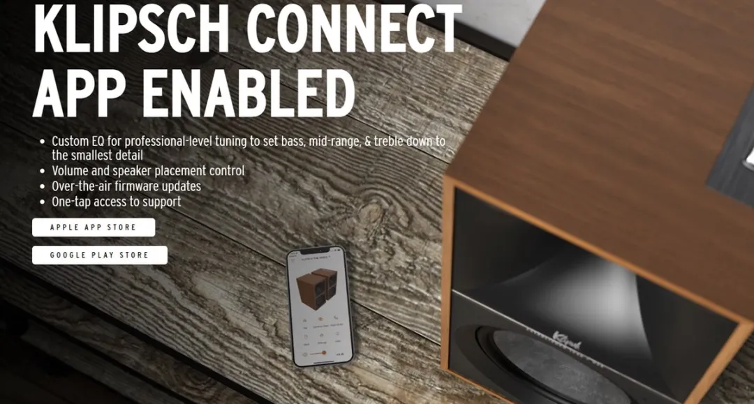 Klipsch The Nines Draadloze Luidspreker - Walnoot