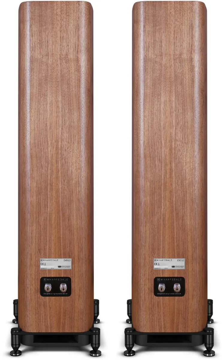 Wharfedale EVO 5.3 Vloerstaande Speakers - Walnoot