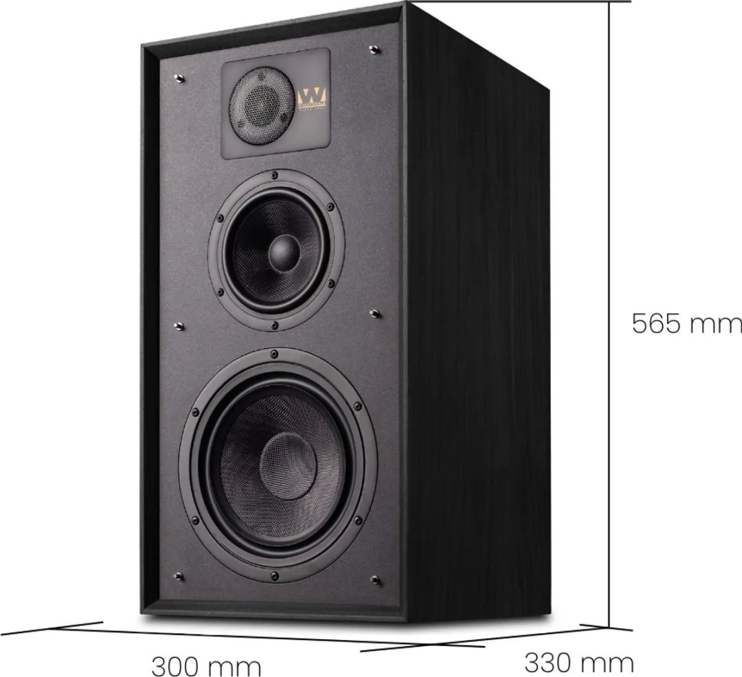 Wharfedale Linton Passieve Hifi Speakers - 200W - Zwart