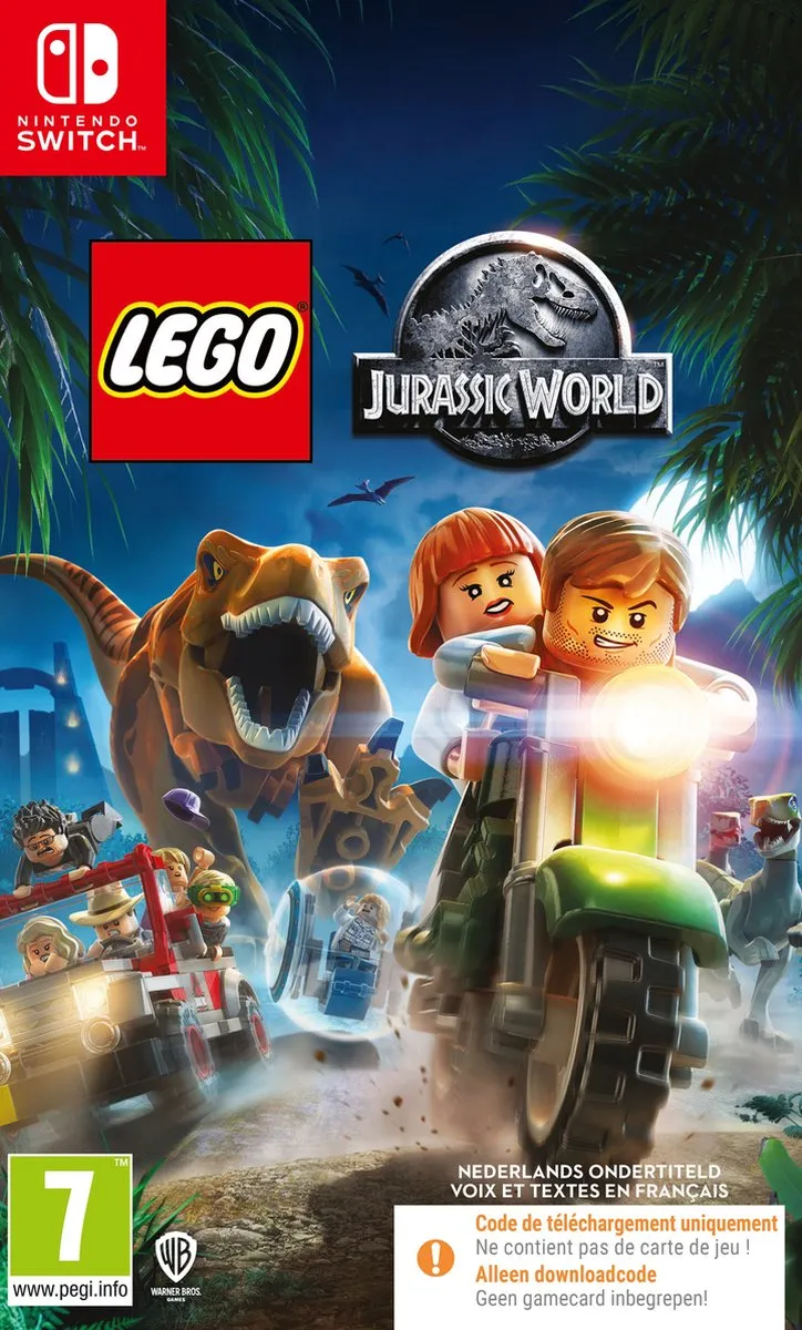LEGO Jurassic World Nintendo Switch - Code in Box