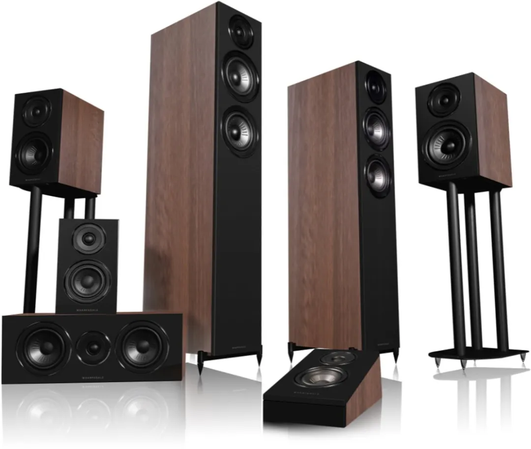 Wharfedale Diamond 12.4i Vloerstaande Speaker - Walnoot