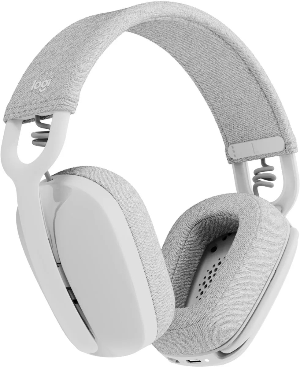 Logitech Zone Vibe 527246291 Headset - Draadloos - Wit - afbeelding 6 van 6