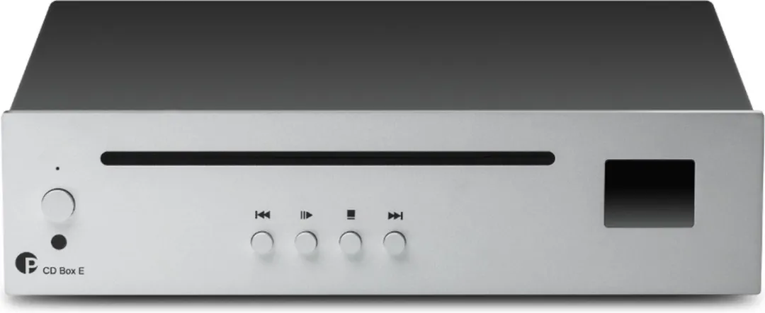 Pro-Ject Stereo Box E & CD Box E Bundel - Versterker & CD-speler - 70W - Zilver