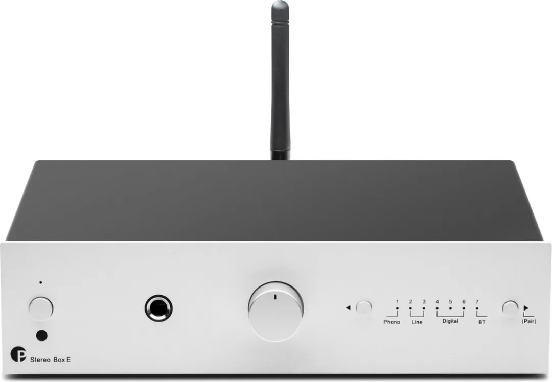 Pro-Ject Stereo Box E & CD Box E Bundel - Versterker & CD-speler - 70W - Zilver