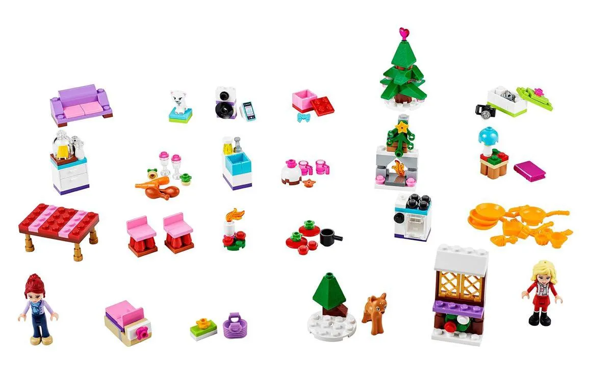 LEGO Friends Adventskalender 41040 - 228 Stukken - Paars - afbeelding 6 van 6