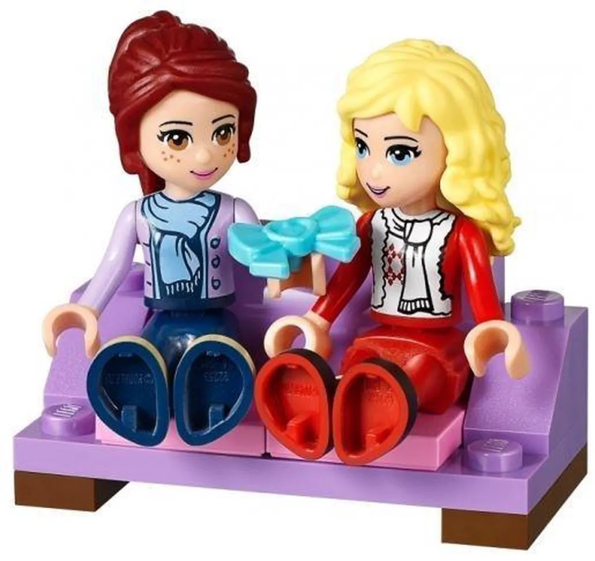 LEGO Friends Adventskalender 41040 - 228 Stukken - Paars