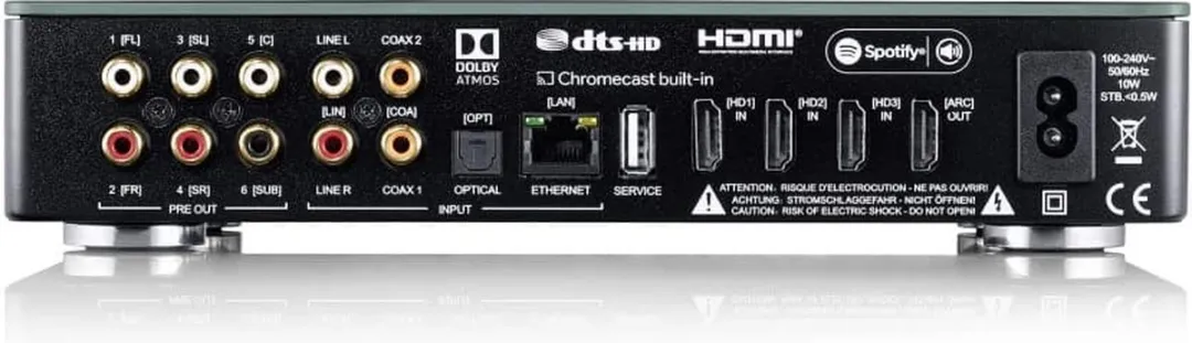 Canton Smart Connect 5.1 Draadloze AV-Voorversterker - Dolby Atmos - Zwart - afbeelding 6 van 6