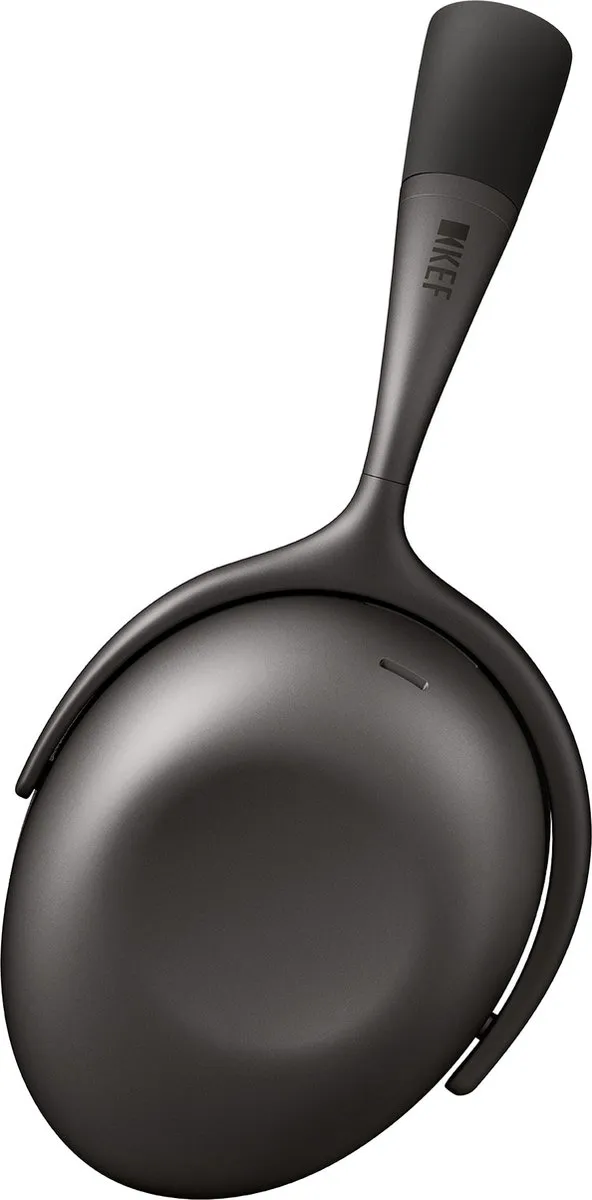 KEF Mu7 Noise Cancelling Draadloze Hoofdtelefoon - Charcoal Grey