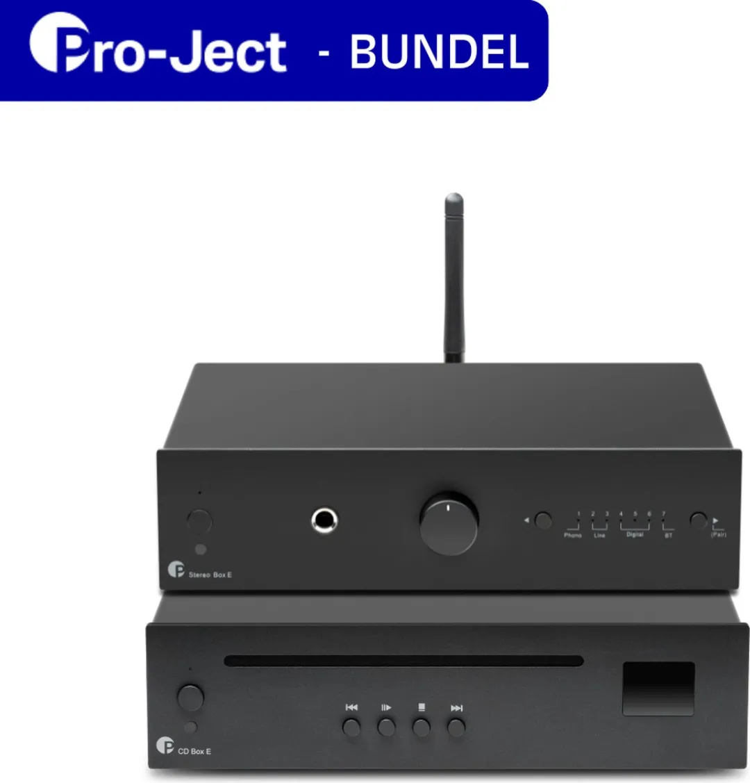 Pro-Ject Stereo Box E & CD Box E Bundel