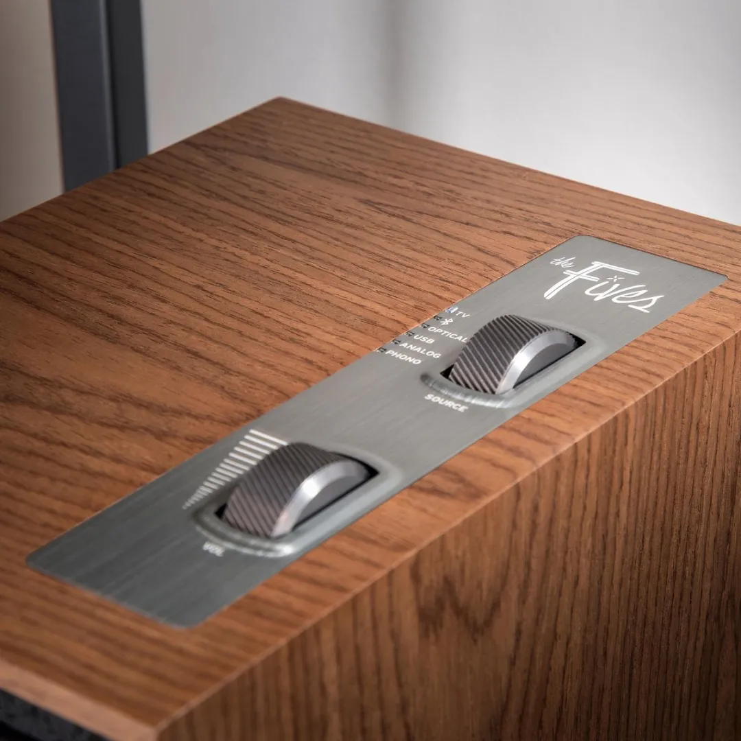 Klipsch The Fives Boekenplankluidsprekers - 160W - Walnoot