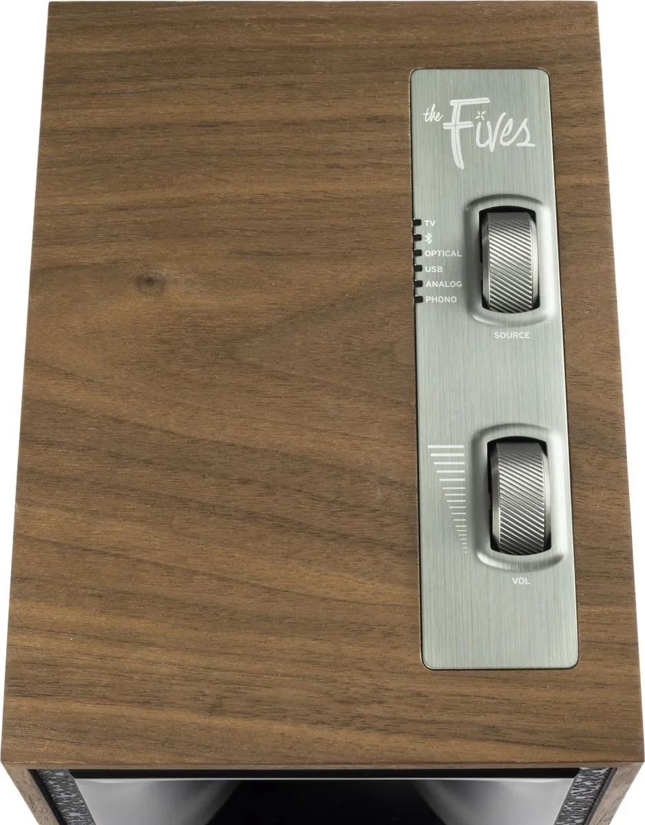 Klipsch The Fives Boekenplankluidsprekers - 160W - Walnoot