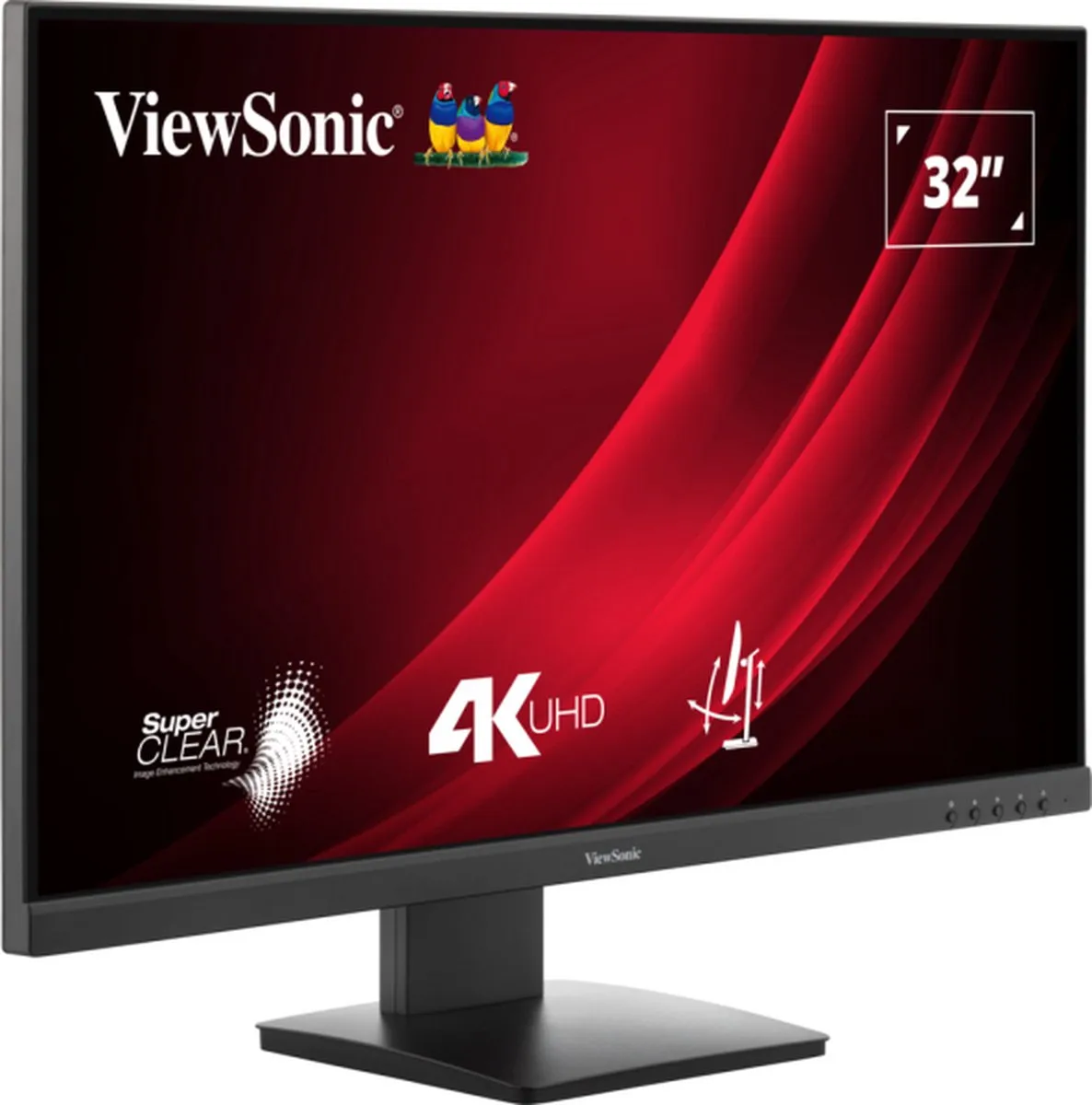 ViewSonic VG3208-4K 32" 4K Monitor - VA - HDR10 - Zwart - afbeelding 6 van 6