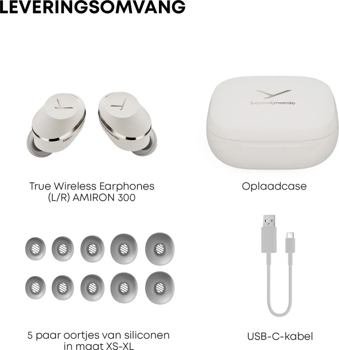 Beyerdynamic Amiron 300 True Wireless Oordopjes - Cream