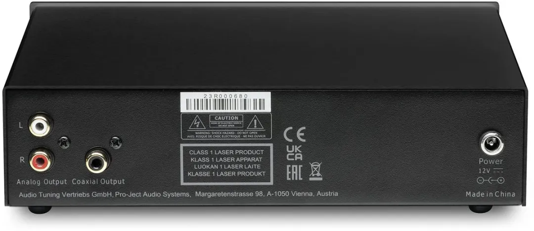 Pro-Ject CD Box E CD-speler - Zwart