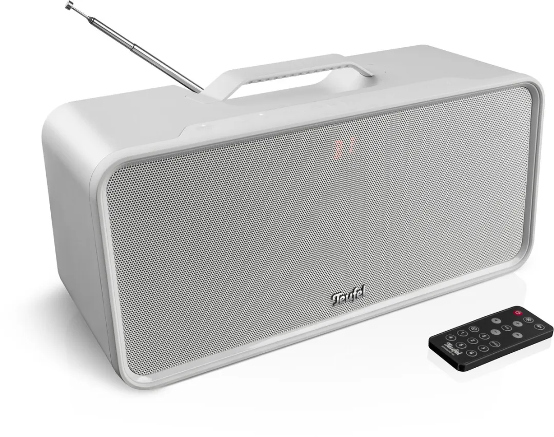 Teufel BOOMSTER 4 Bluetooth-speaker - 42W - DAB+/FM - 23u batterij - Moon Gray