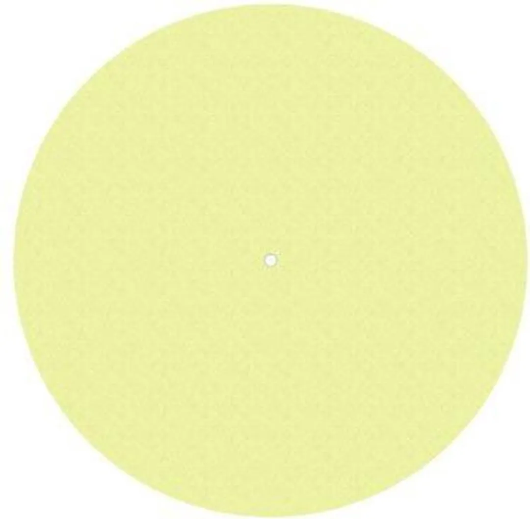 Pro-Ject Viltmat 300mm Geel