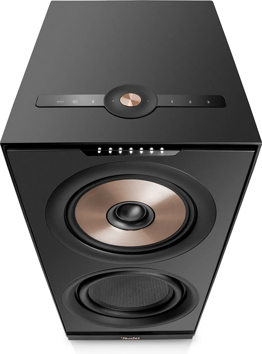 Teufel STEREO M 2 Boekenplankspeakers - Set van 2 - Zwart - afbeelding 6 van 6