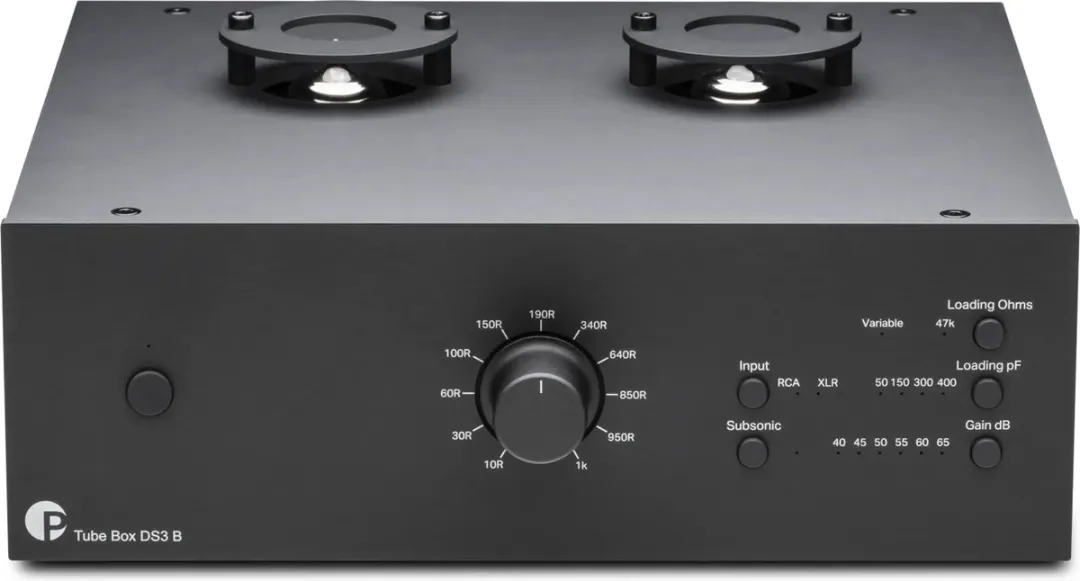 Pro-Ject Tube Box DS3 B - Zwart