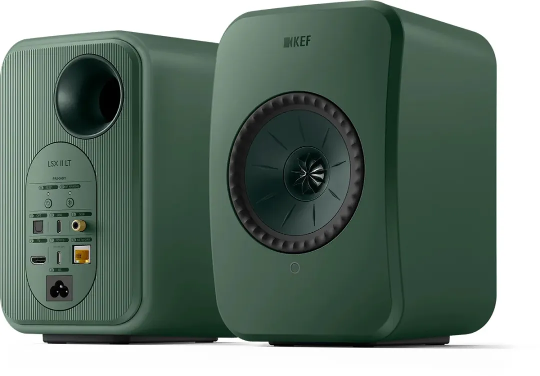 KEF LSX II LT Draadloze HiFi-luidsprekers - Sage Green