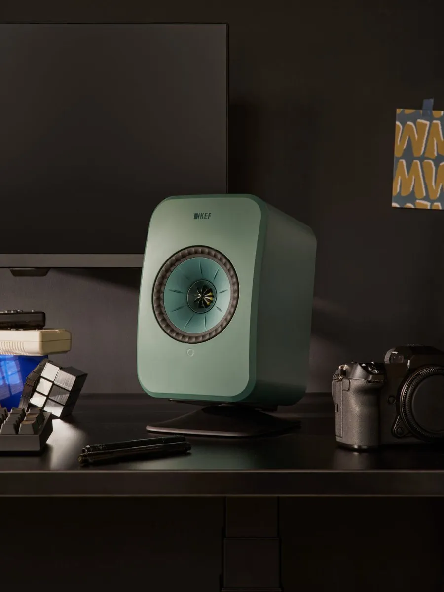 KEF LSX II LT Draadloze HiFi-luidsprekers Sage Green - afbeelding 6 van 6