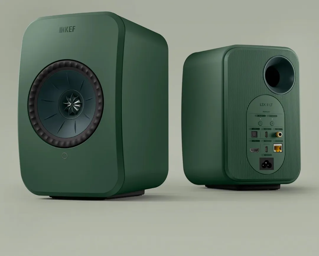 KEF LSX II LT Draadloze HiFi-luidsprekers - Sage Green