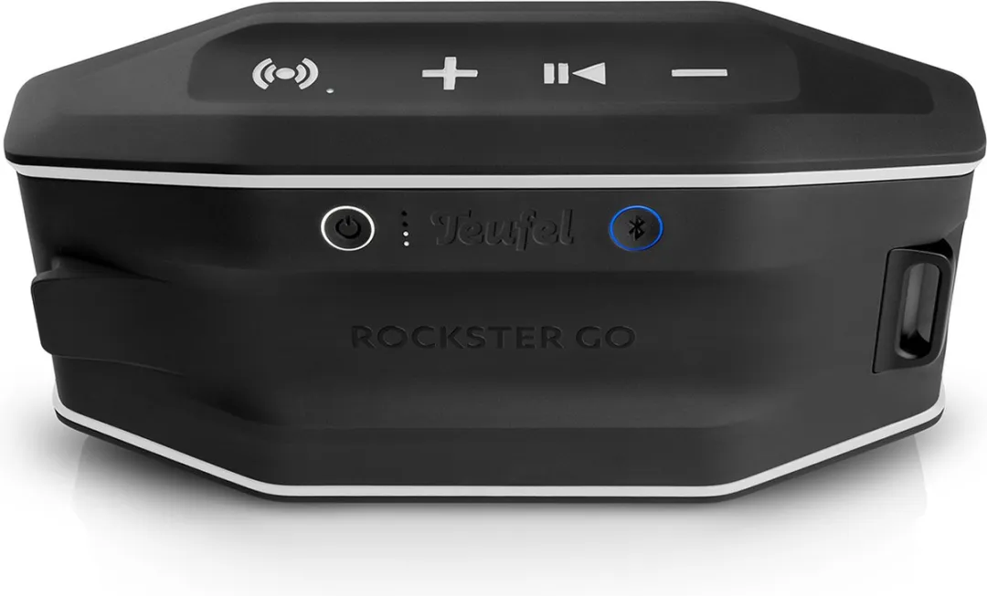 Teufel Fender Rockster GO 2 Bluetooth Speaker - Staalzwart