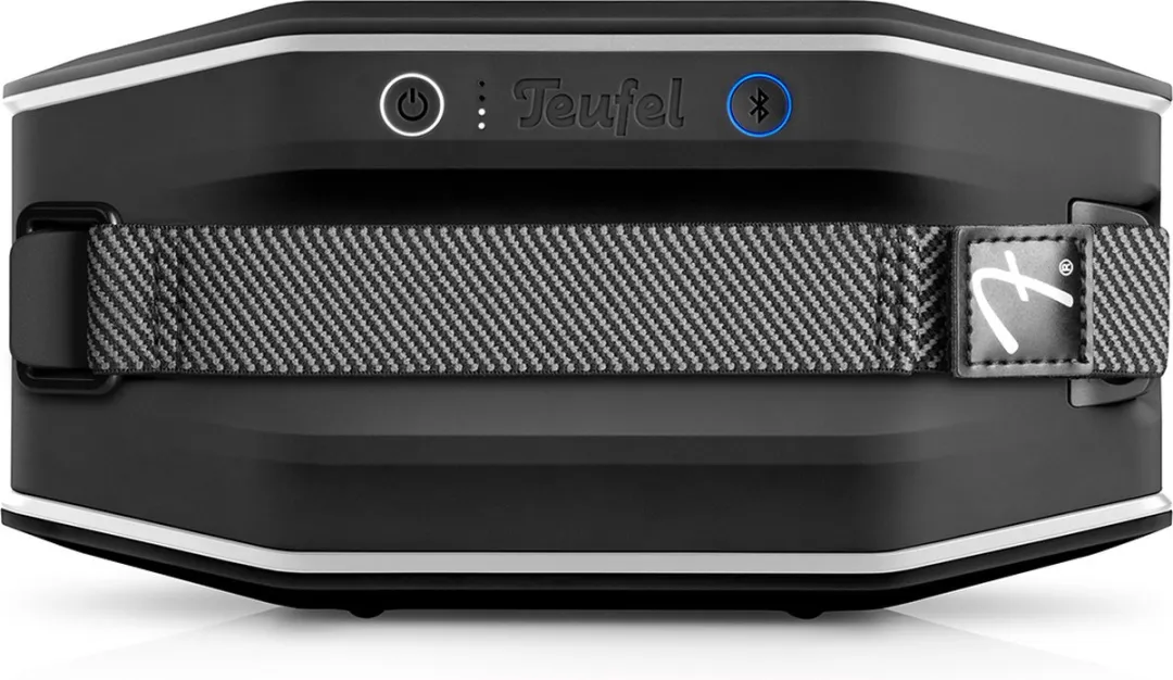 Teufel Fender Rockster GO 2 Bluetooth Speaker - Staalzwart - afbeelding 6 van 6