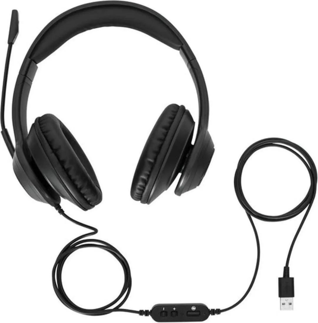 Targus AEH102GL Headset - Bedraad - Zwart - afbeelding 2 van 6