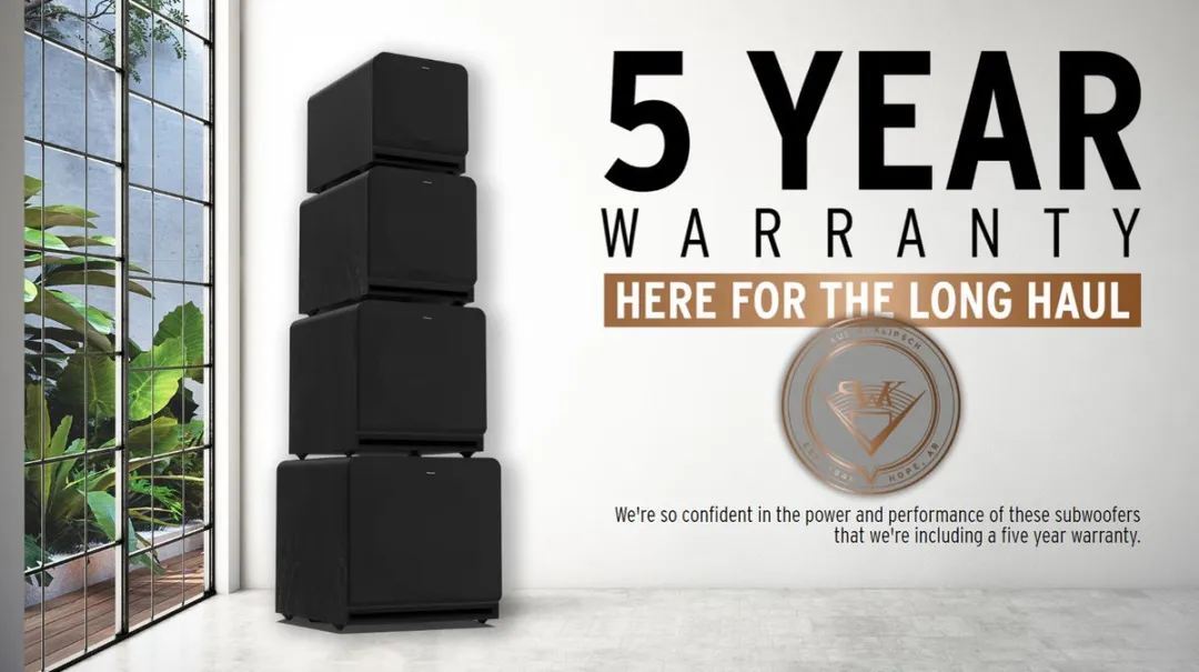 Klipsch RP-1000SW Subwoofer - 300W - Zwart