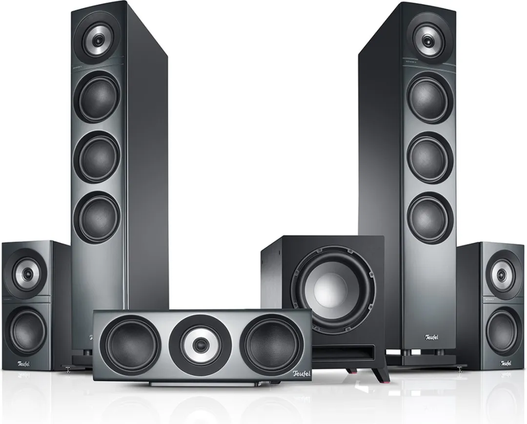 Teufel Definion 3 Surround Power Edition 5.1-Set - Antraciet