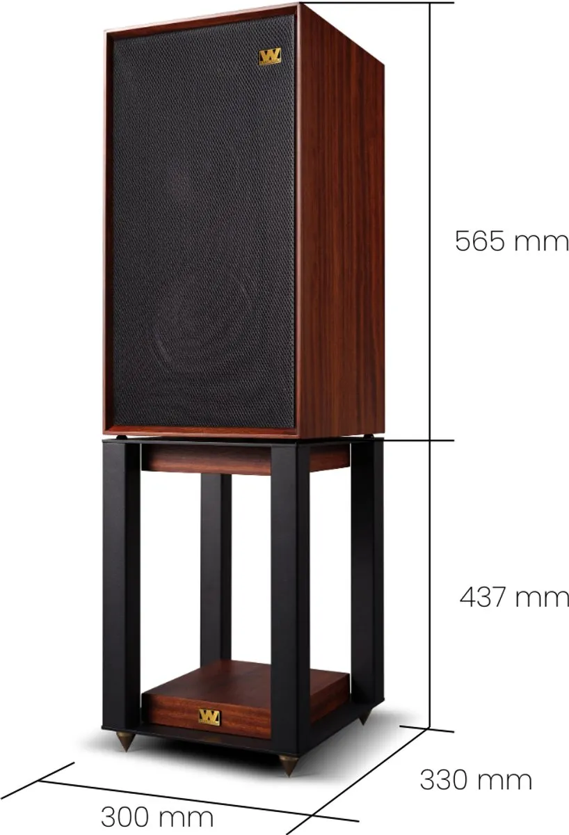 Wharfedale Linton Speakers Hifi Set 200W - 2 Stuks Mahogany